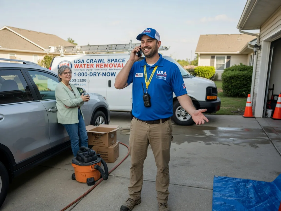 Crawl Space Water Removal Bentonville, AR FAQs